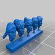 sisterhood_heads_v1.png Free STL file Sisterhood Infantry Miniatures Customizable・3D print design to download, Ilhadiel