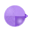 PaintBrushcleaning-puck-v5.stl Paint Brush Cleaning Dish