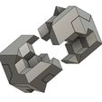 RDDH_P4_3x3_R163548_Separated.jpg 4 PIECE 3X3 - RHOMBIC DODECAHEDRON PUZZLE