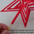 0973c3cc65907953e44665e010c98214_display_large.jpg STL-Datei Spinning Christmas Star kostenlos・3D-druckbares Modell zum herunterladen
