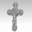 jesus_2.jpg Jesus on the cross Benedictine Medal 3D model