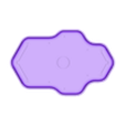 CactusPart-01-Tray.stl Hexagonal Planter
