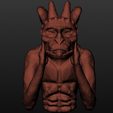 Capture d’écran 2017-09-29 à 12.01.42.png Free STL file The stryge Cathedral chimeras Notre Dame from Paris by Viollet-le-Duc・3D printable model to download