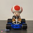 Folie30.jpg Mario Kart 64 Style Go-Kart (for San-Ei Plushs and Amiibos)