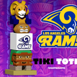 gfhghfgh.png TIKI - NFL - Los Angeles Rams statue decor - GARDEN