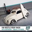 5.jpg Roof rack & surfboard for Volkswagen Beetle by Tamiya 1:24 scale model