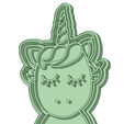 6_e.png Unicorn 6 seated cookie cutter