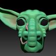 FSFGFFGGFDF.jpg Yoda Embryo - Embryo Yoda (No supports) Made by @Joaco.Kin