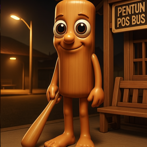 TUNG TUNG TUNG TUM SAHURSITO 3D model