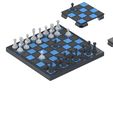 Chess_Board_V1_1.90.jpg Cube Chess Board - Printable 3d model - STL files - Type 1