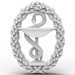Snake-Heal.png 3D Model STL File for CNC Router/Laser & 3D Printer Snake Heal