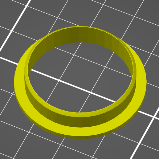 Cookie cutter circle 3D model