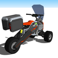 4.png ATV CAR TRAIN RAIL FOUR CYCLE MOTORCYCLE VEHICLE ROAD 3D MODEL 18