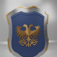 eagle shield2.png Medieval Eagle Emblem Shield 3d model