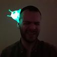il_794xN.1774211652_oyaz.jpg Futurama Brain Slug Cosplay, LED Light Up Casual Costume, Wearable Brainslug Hat Straps on Head, Halloween, Comiccon