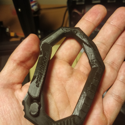 折纸卡环 by ddf3d.com