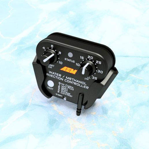 AEM-Water-Methanol-Injection-Kit-Controller-Bracket-Controller-01.jpg Kit d'injection eau/méthanol AEM Support de contrôleur