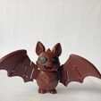 2.jpg 🦇 Flexi Chibi Bat - STL Pack | Print-in-Place + Print-in-Parts + Keychain Edition
