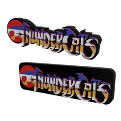 bitmap.png Archivo STL LOGOTIPO/SIGNO 3D MULTICOLOR - THUNDERCATS (Dos Variantes)・Plan de impresión en 3D para descargar
