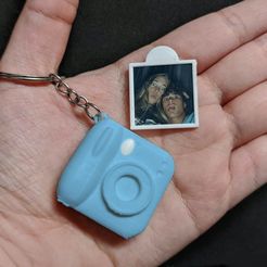 camara1.jpg Fichier STL Appareil photo porte-clés avec photo・Objet imprimable en 3D à télécharger