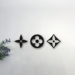LV_ICONS.png ICONS LOUIS VUITTON LOGO WALL ART WALL MURAL 2D