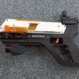 adderini_pistol_01.jpg Adderini - 3D Printed Repeating Slingbow / Crossbow Pistol
