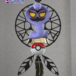 3.jpg Fichier STL Attrape-rêve hibou Pokemon Arbok (Attrape-rêve)・Design pour imprimante 3D à télécharger