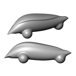 Speed-form-sculpter-V13-00.jpg STL file Miniature vehicle automotive speed sculpture N007 3D print model・3D printer design to download