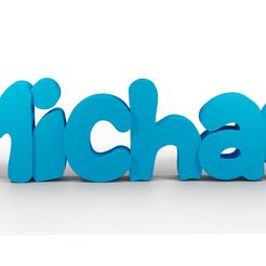 Michael.jpg Файл STL БРЕЛОК ДЛЯ КЛЮЧЕЙ "МАЙКЛ・Модель 3D-принтера для загрузки