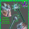 MaceHairPin.png Gothic Hair Pin Kollektion COMMERCIAL