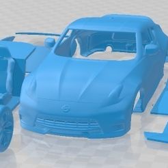 Nissan-370z-Nismo-2015-Cristales-Separados-1.jpg 3D file Nissan 370z Nismo 2015 Printable Car・Design to download and 3D print