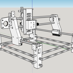 overview1.png Laser Cutter / Engraver Threaded Rod Frame