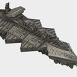 Styx_class_mk2.PNG Free STL file Chaos cruisers (Mk2)・3D printing model to download
