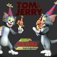 7 Deisen by-fetempimilar(giell eam Archivo 3D Tom y Jerry・Modelo imprimible en 3D para descargar, bonbonart