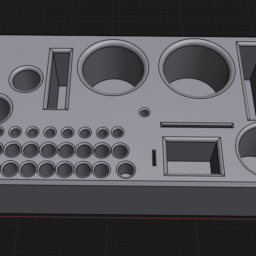 Traxxas tool kit and 1/4 inch bit holder 3D model