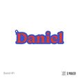 daniel-1.jpg Daniel Key Chain (Contact me to get your personalized design)