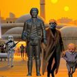 screenshot.5703.jpg Star Wars .stl Han Solo .3D action figure .OBJ Kenner style.