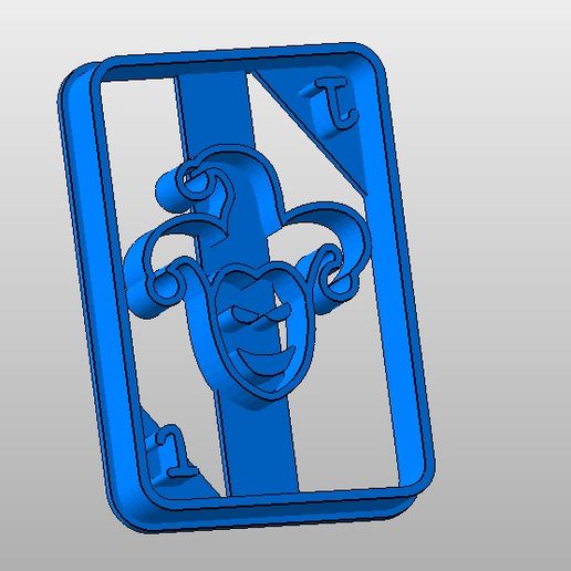 🃏 joker cookie cutter batman playing card cookie cutter