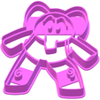 elly.png Pocoyo Découpeur de biscuits 10X set