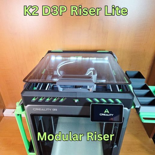 🧞‍♂️ K2 D3P RISER LITE・ 3MF File for 3D printing・Cults