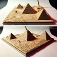 7.jpg GIZA - Pyramids Diorama - Incense stick holder