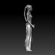 ScreenShot234.jpg STAR WARS .STL LEIA SLAVE .3D ACTION FIGURE .OBJ KENNER STYLE.