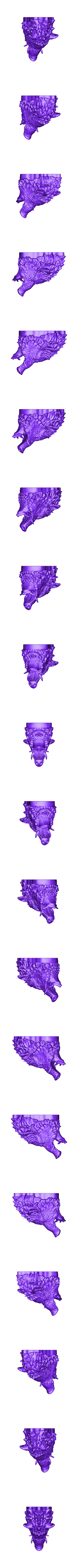 Boar_Head.stl STL file Wild Boar Mounted Head・Template to download and 3D print, Skazok