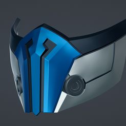 2.jpg STL file INSPIRED BY SUBZERO MASK FROM MK11・3D printing model to download, MkDigital