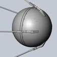 dfsdffdsffds.jpg Sputnik Satellite 3D-Printable Detailed Scale Model
