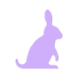 conejo.stl Cell phone holder in the shape of a rabbit