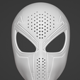 スクリーンショット-2023-12-04-230740.png Into The Spider-Verse Spider-Man 2099 fully wearable cosplay mask face shell 3D printable STL file