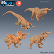 Carnotaurus.png Carnotaurus Set ‧ DnD Miniature ‧ Tabletop Miniatures ‧ Gaming Monster ‧ 3D Model ‧ RPG ‧ DnDminis ‧ STL FILE