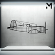 a6m2-zero.png Wall Silhouette: Airplane Set