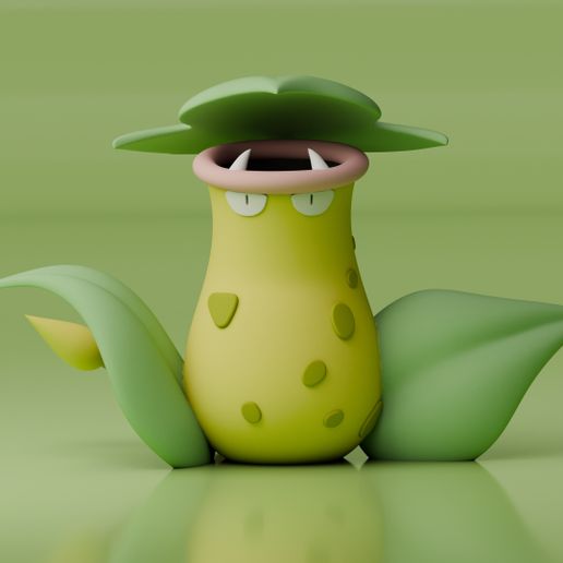 Victreebel Pokemon Fanart 3D model